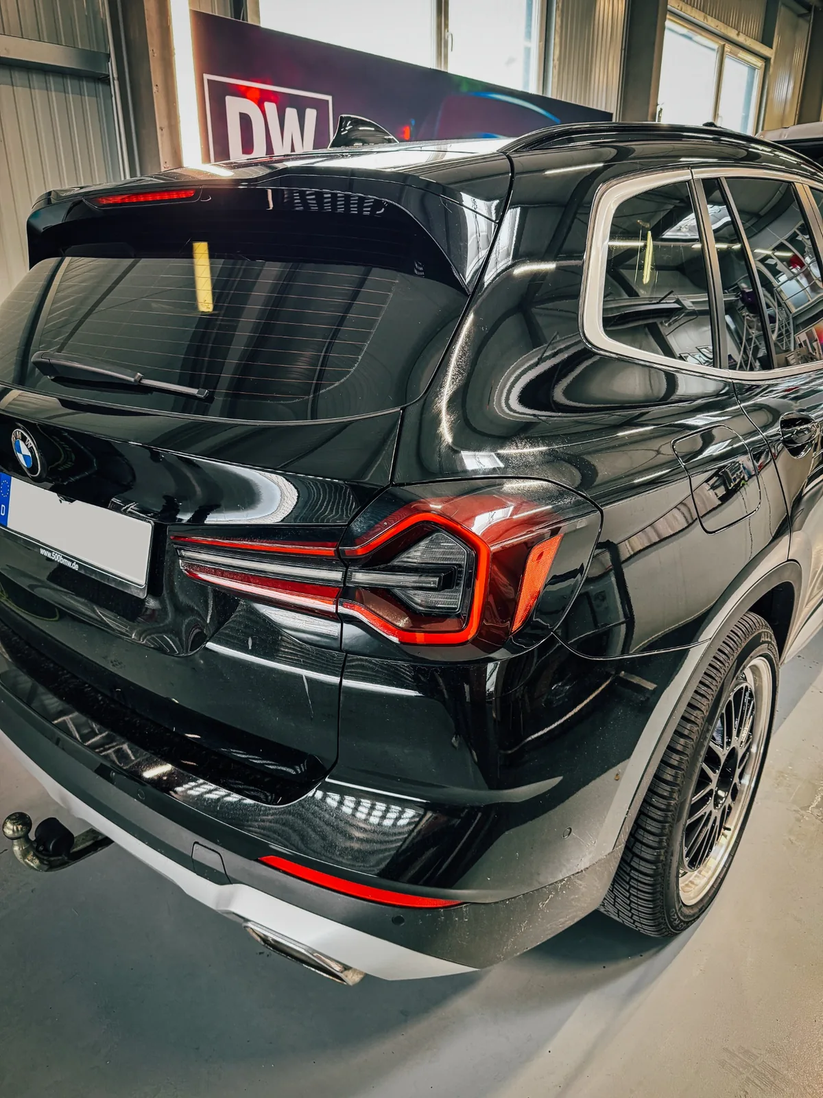Scheibentönung BMW X3 hintere Seitenscheiben bei GT Folienwerk